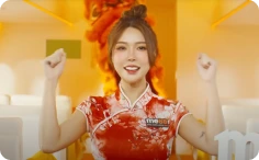 Gatita Yan — me88 campaign still 2