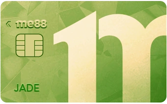 me88 Jade VIP tier badge