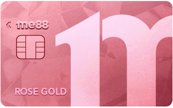 me88 Rose Gold VIP tier badge