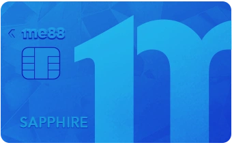 me88 Sapphire VIP tier badge